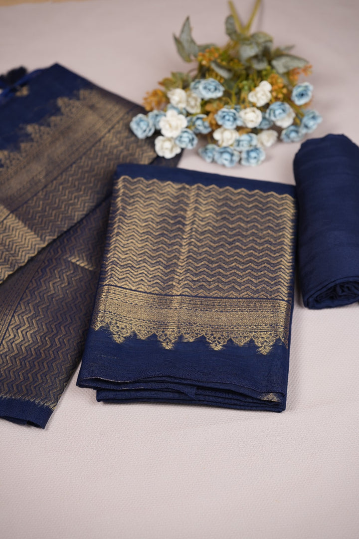 Semi Chanderi Salwar TSS0696