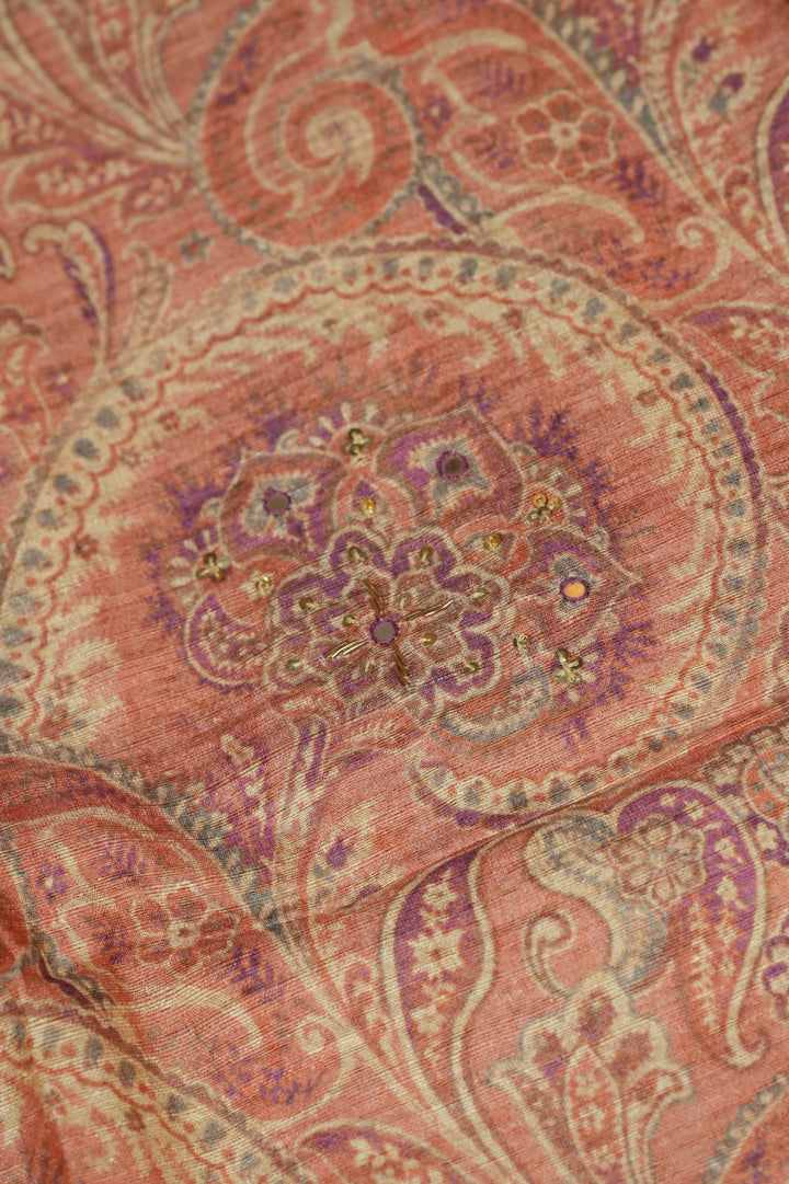 Semi Chanderi Salwar TSS0722