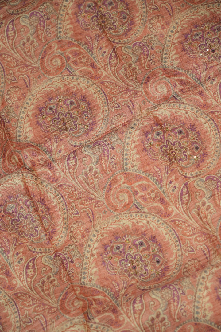 Semi Chanderi Salwar TSS0722