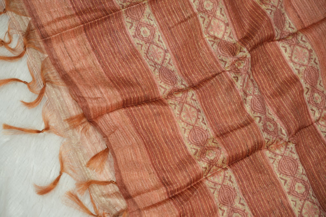 Semi Chanderi Salwar TSS0722
