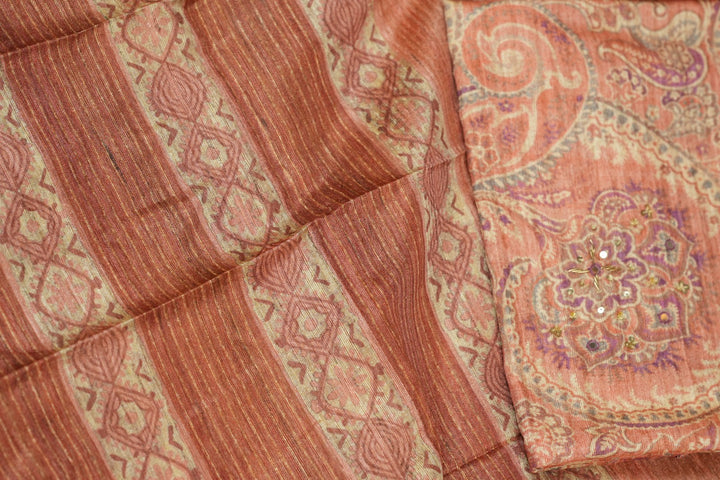 Semi Chanderi Salwar TSS0722