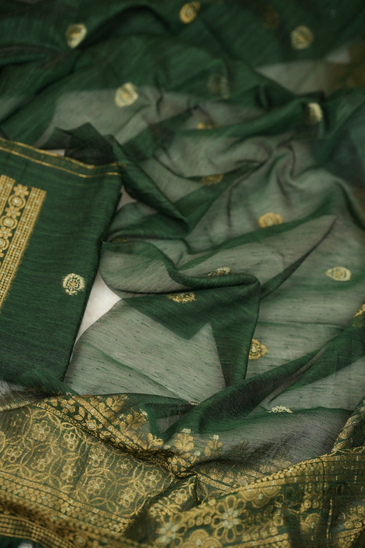 Semi Chanderi Salwar TSS0728