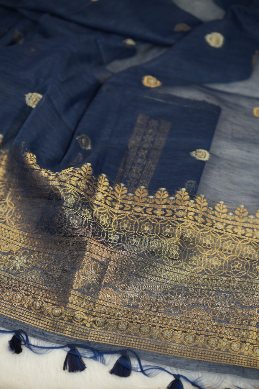 Semi Chanderi Salwar TSS0729
