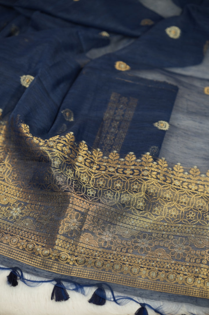Semi Chanderi Salwar TSS0729
