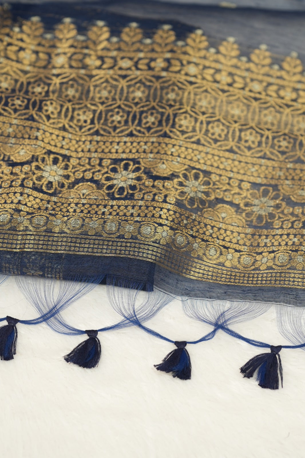 Semi Chanderi Salwar TSS0729