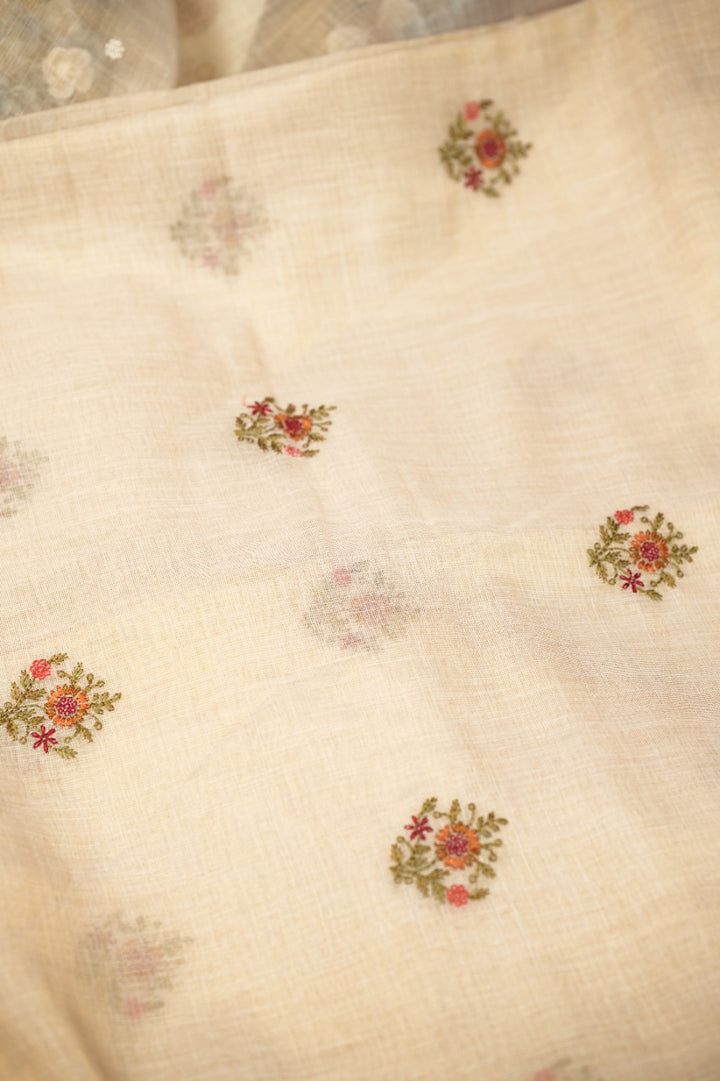 Tissue Linen Saree TSA5170