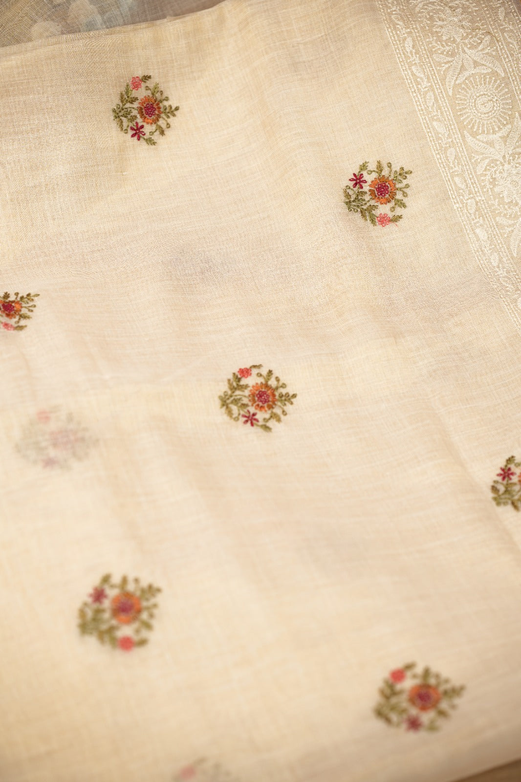 Tissue Linen Saree TSA5170