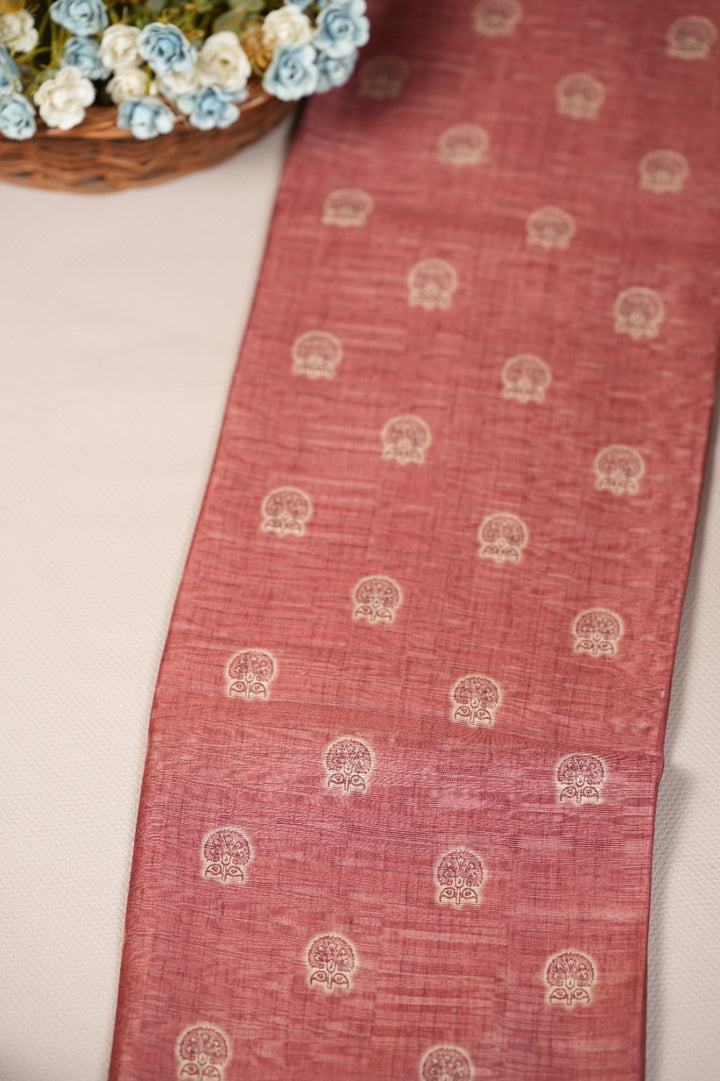 Semi Chanderi Salwar TSS0743