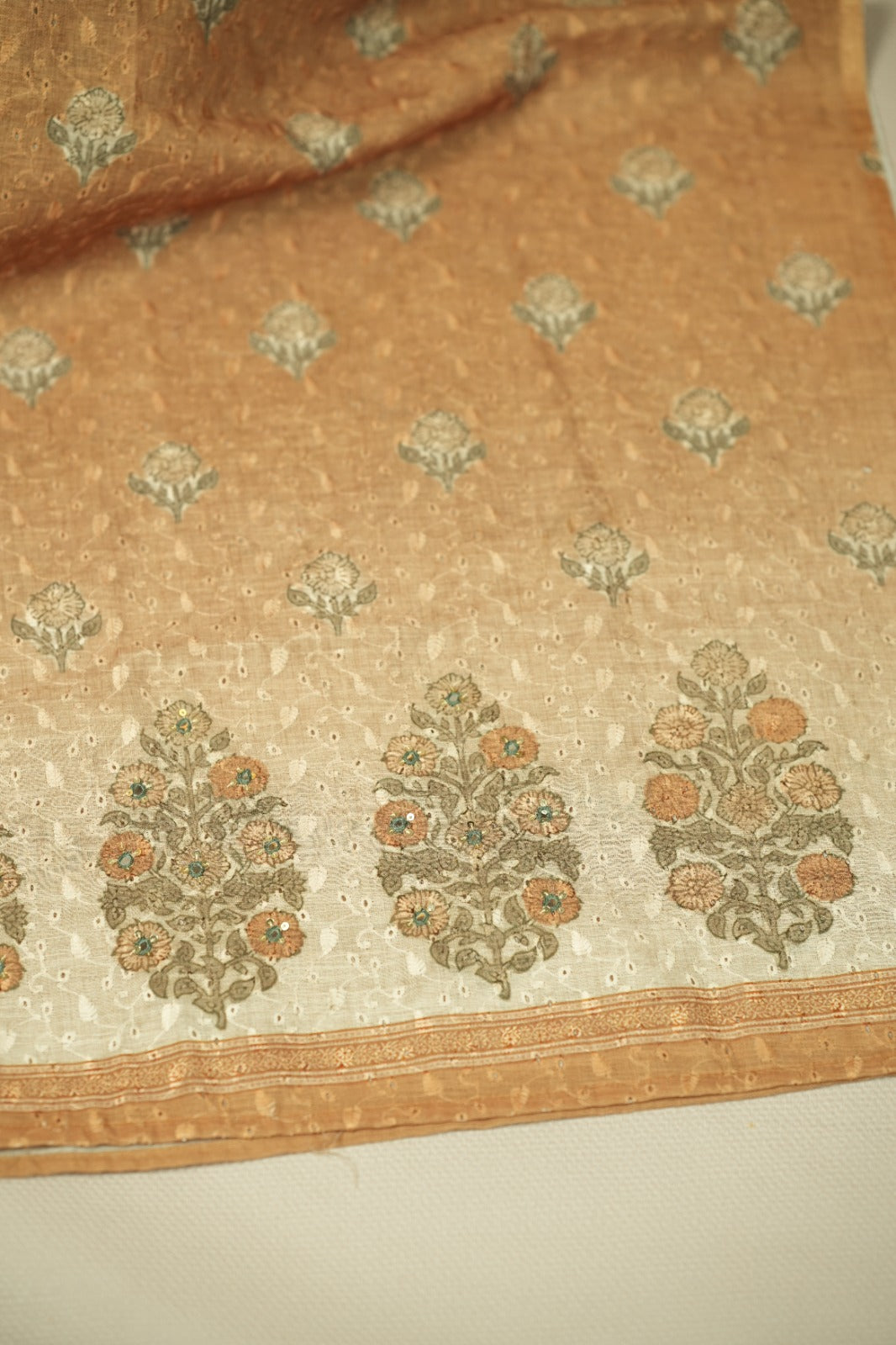 Semi Chanderi Salwar TSS0742