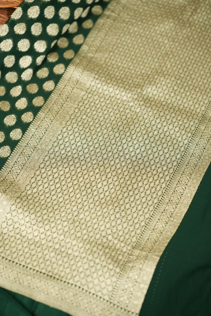 Georgette Banarasi Saree TSA5174