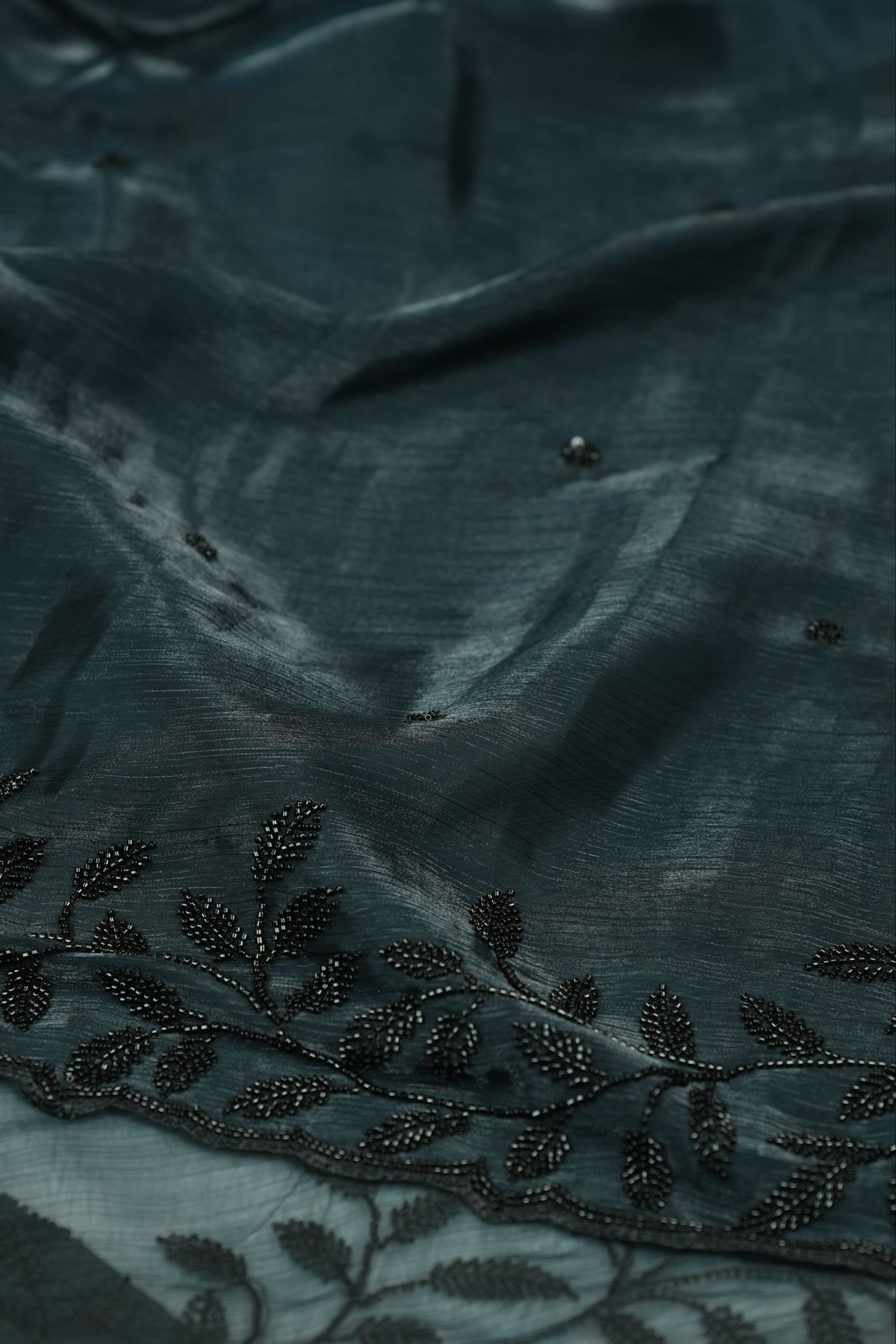Crushed Organza Saree TSA5186