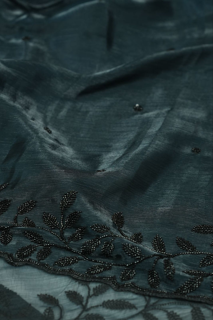 Crushed Organza Saree TSA5186