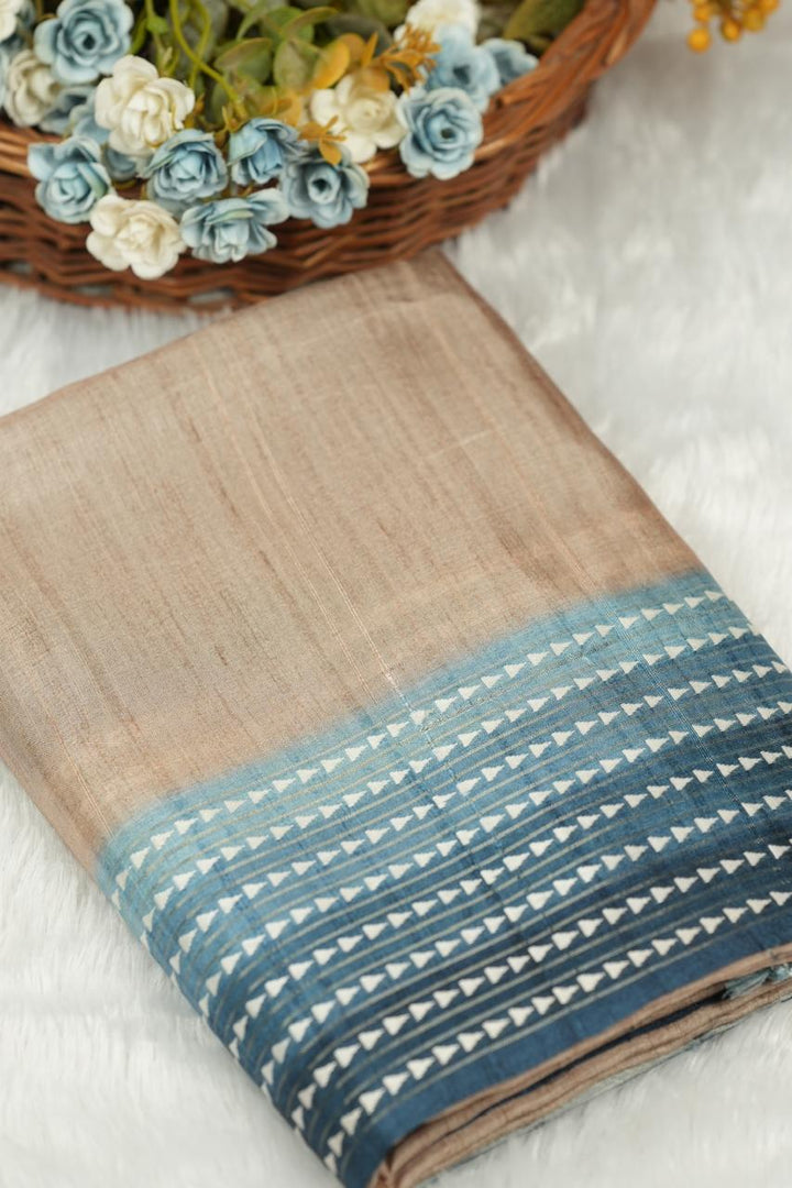 Semi Tussar Saree TSA5188