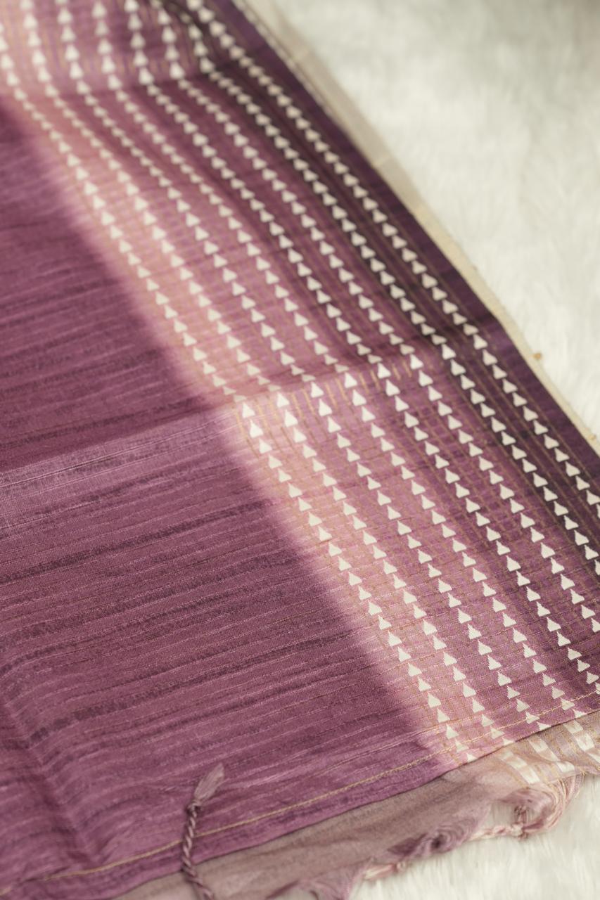 Semi Tussar Saree TSA5188