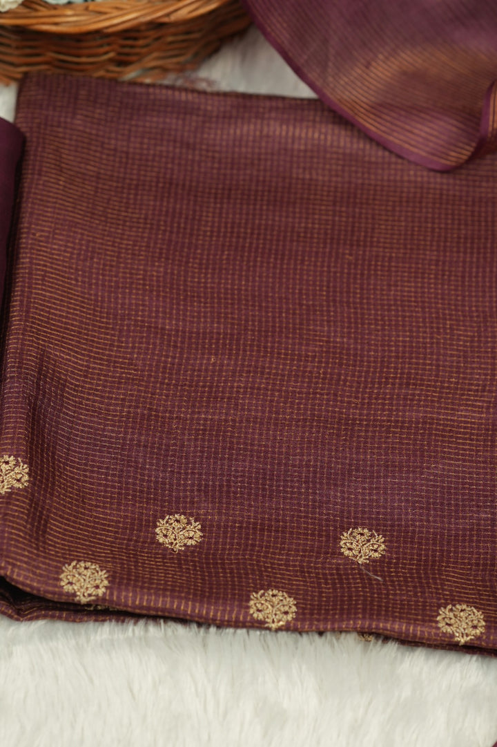Tussar Check Salwar TSS0780