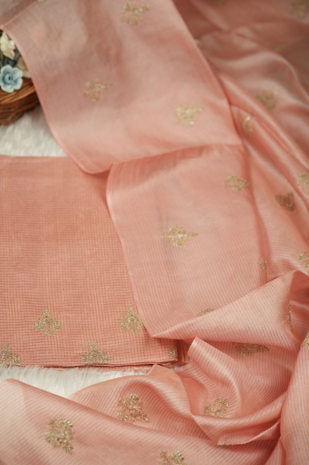 Tussar Check Salwar TSS0782
