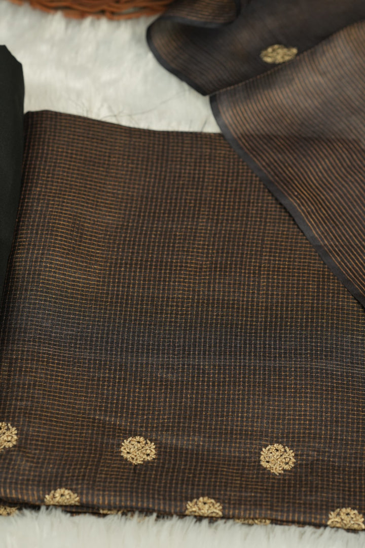 Tussar Check Salwar TSS0783