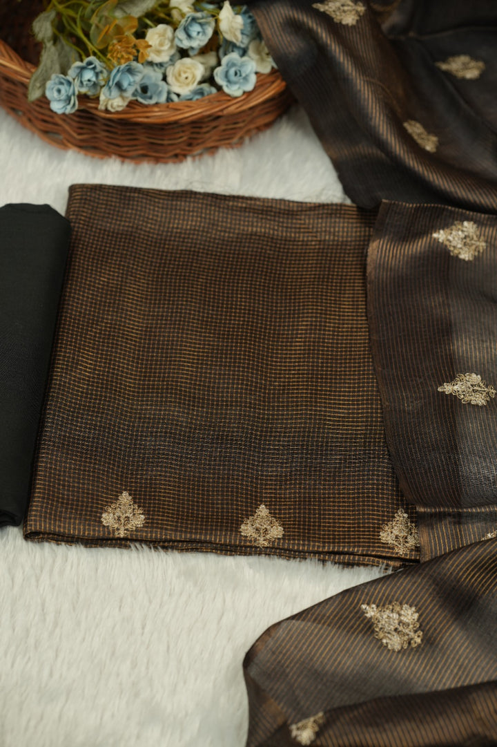 Tussar Check Salwar TSS0784