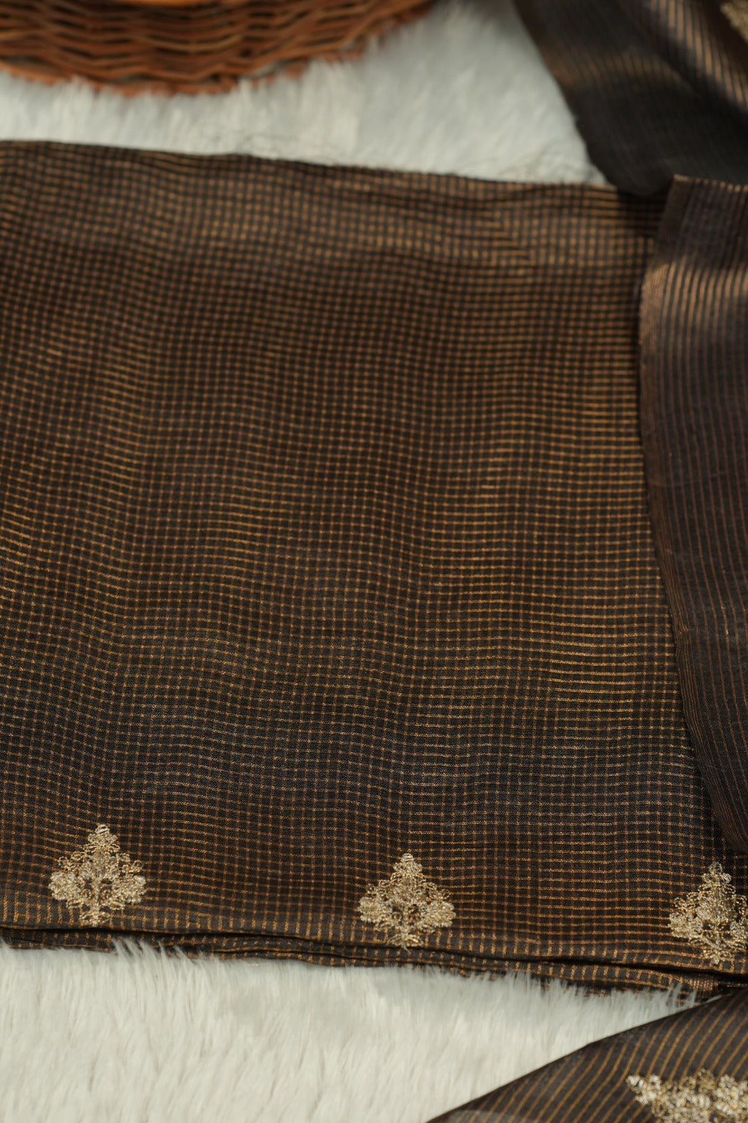 Tussar Check Salwar TSS0784