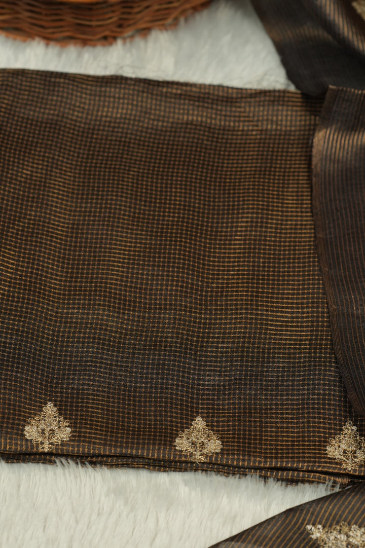 Tussar Check Salwar TSS0784