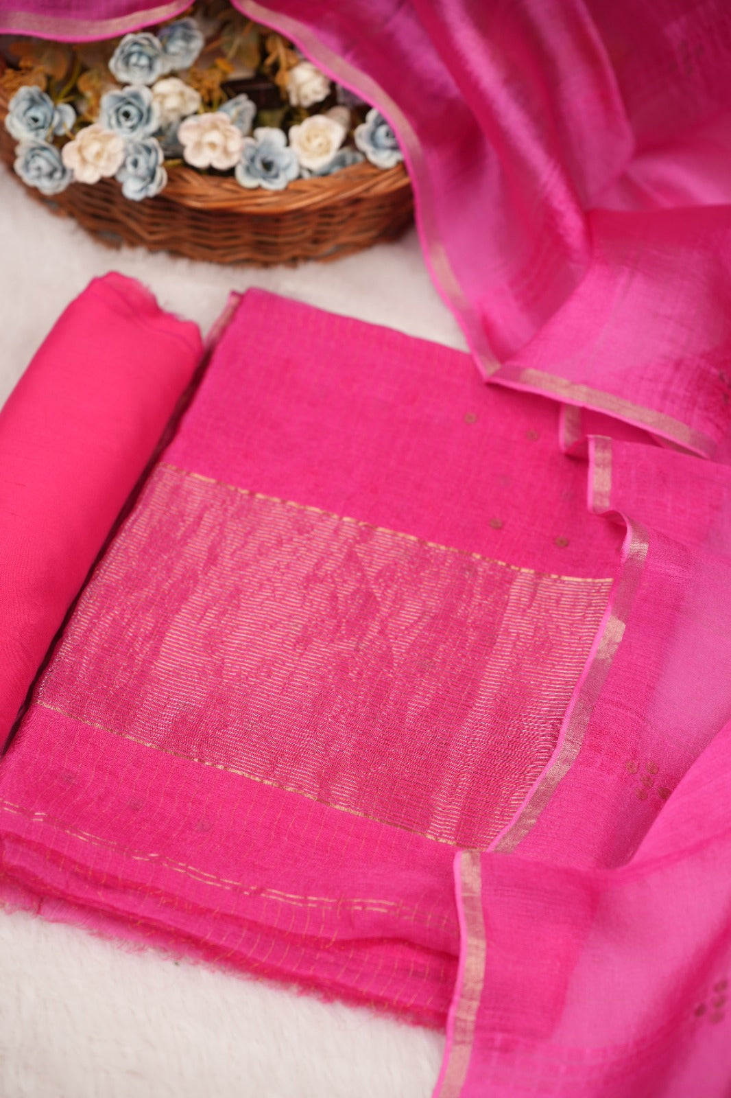 Tussar Organza Salwar TSS0794