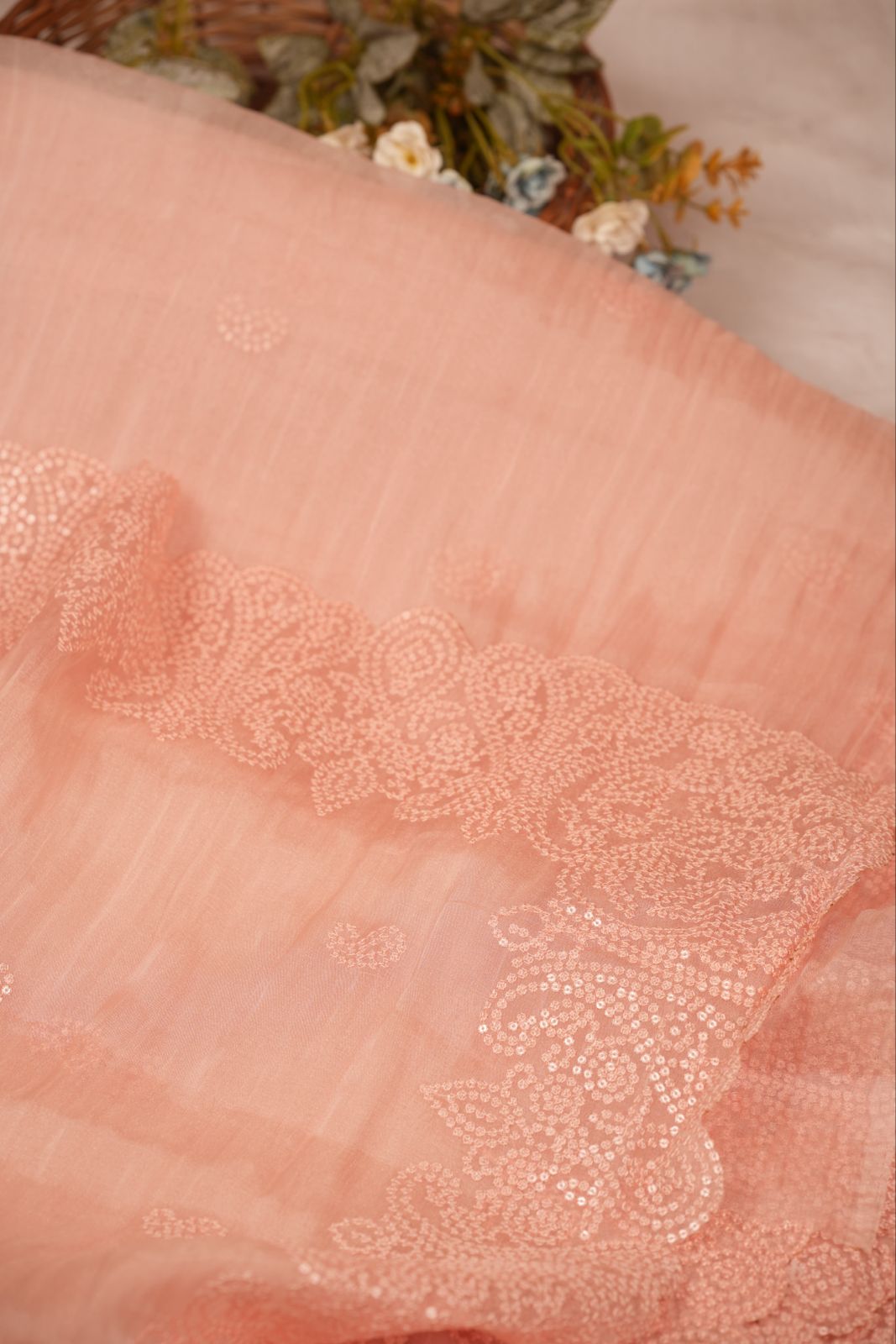 Shimmer Organza Saree TSA5196