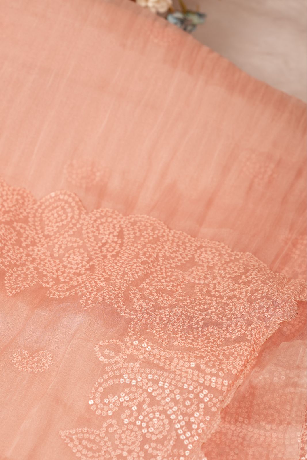 Shimmer Organza Saree TSA5196