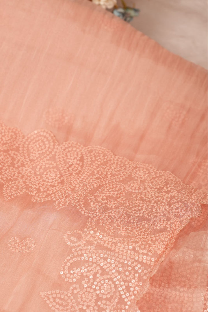 Shimmer Organza Saree TSA5196
