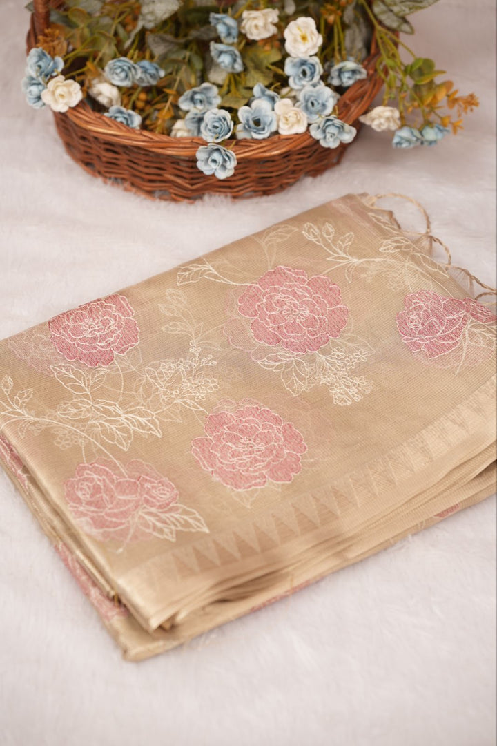 Tissue Net Saree TSA5197