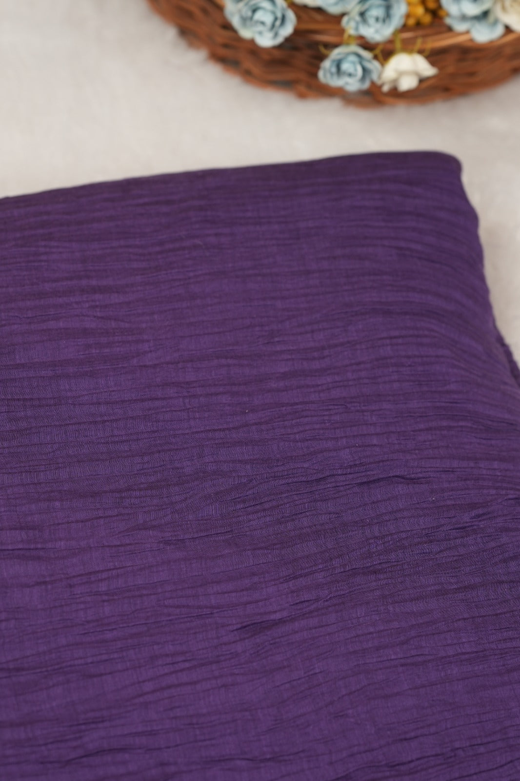 Mul Chanderi Material Plain TRF5206
