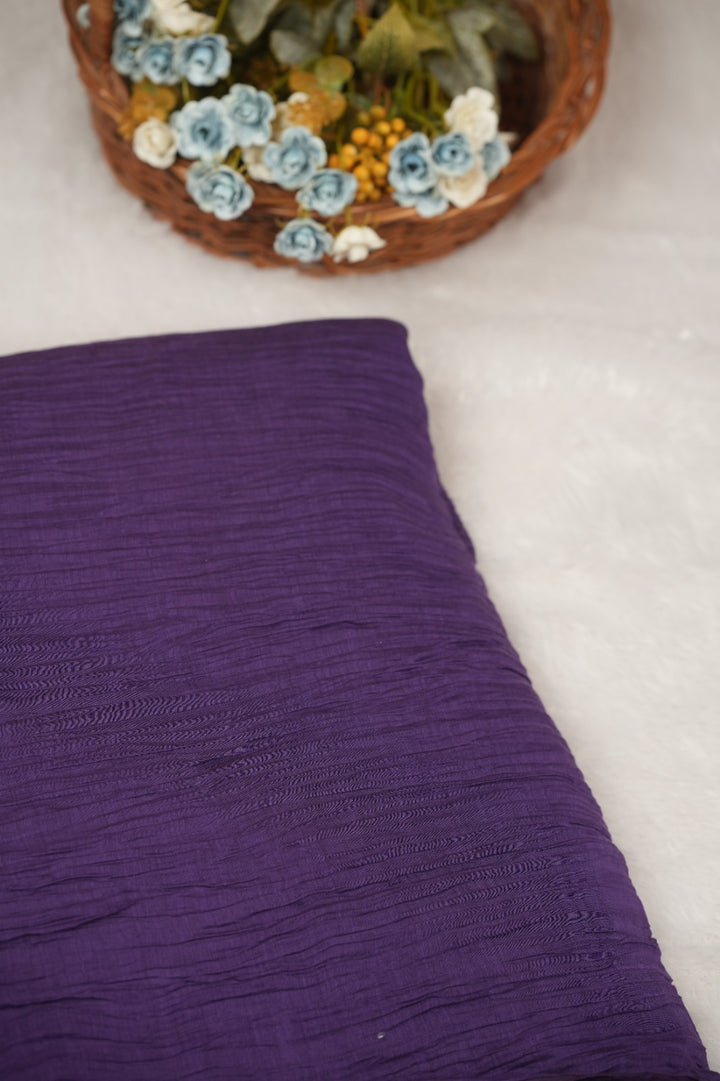Mul Chanderi Material Plain TRF5206