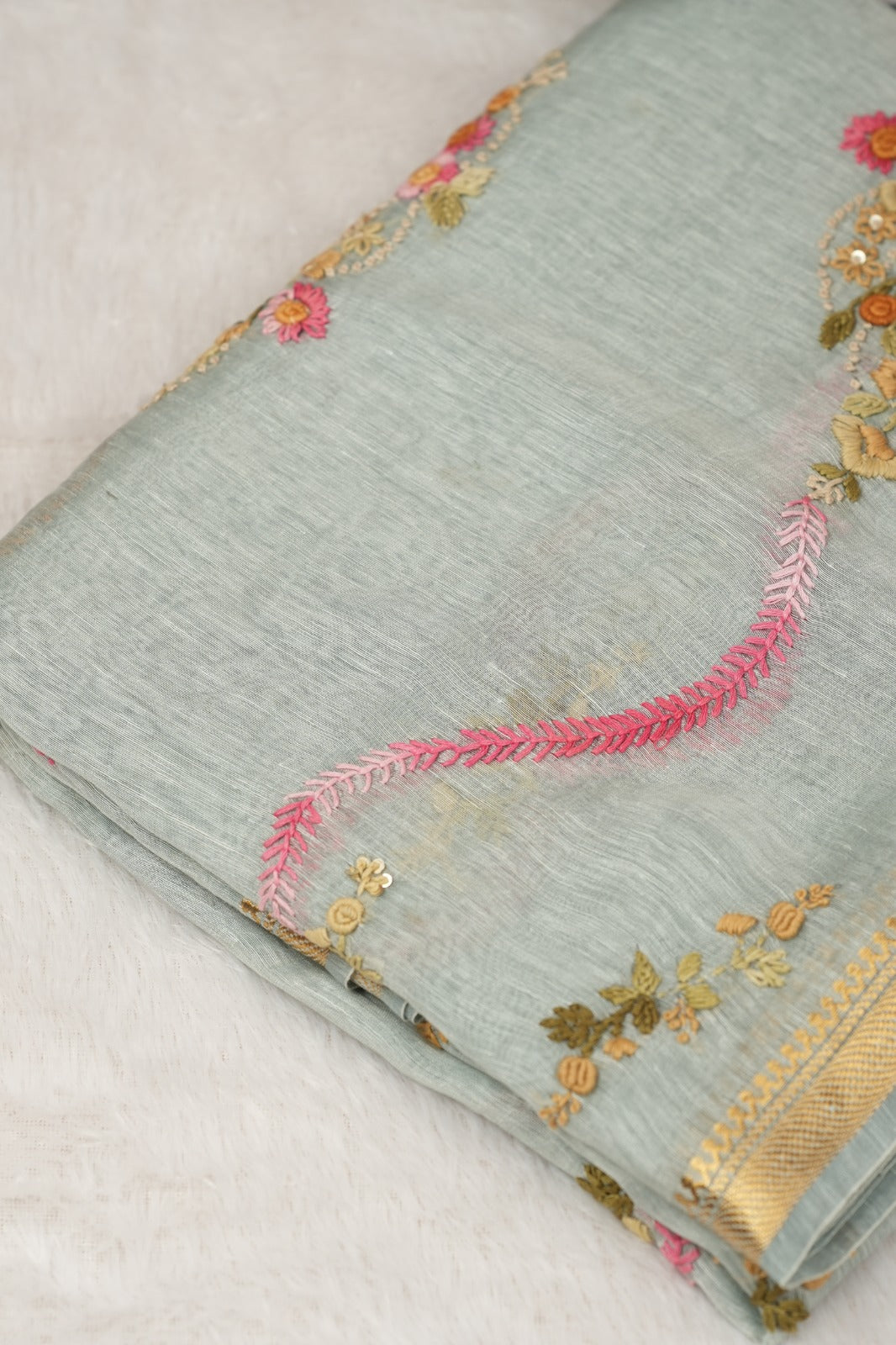 Linen Saree TSA5210