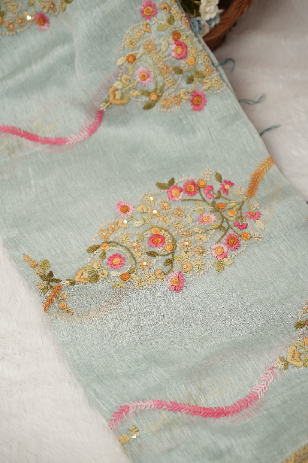 Linen Saree TSA5210