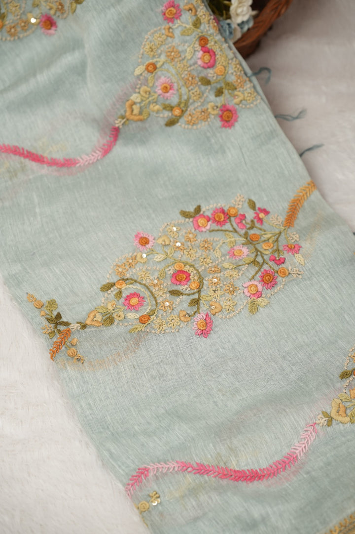 Linen Saree TSA5210