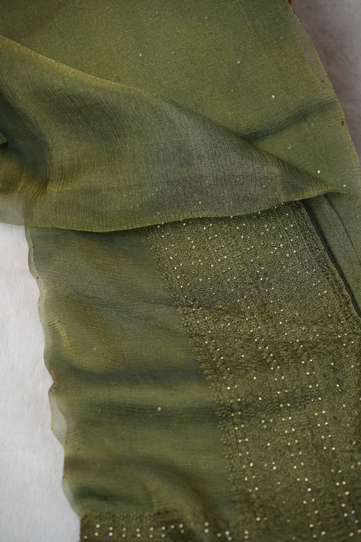 Crushed Tissue Saree TSA5222
