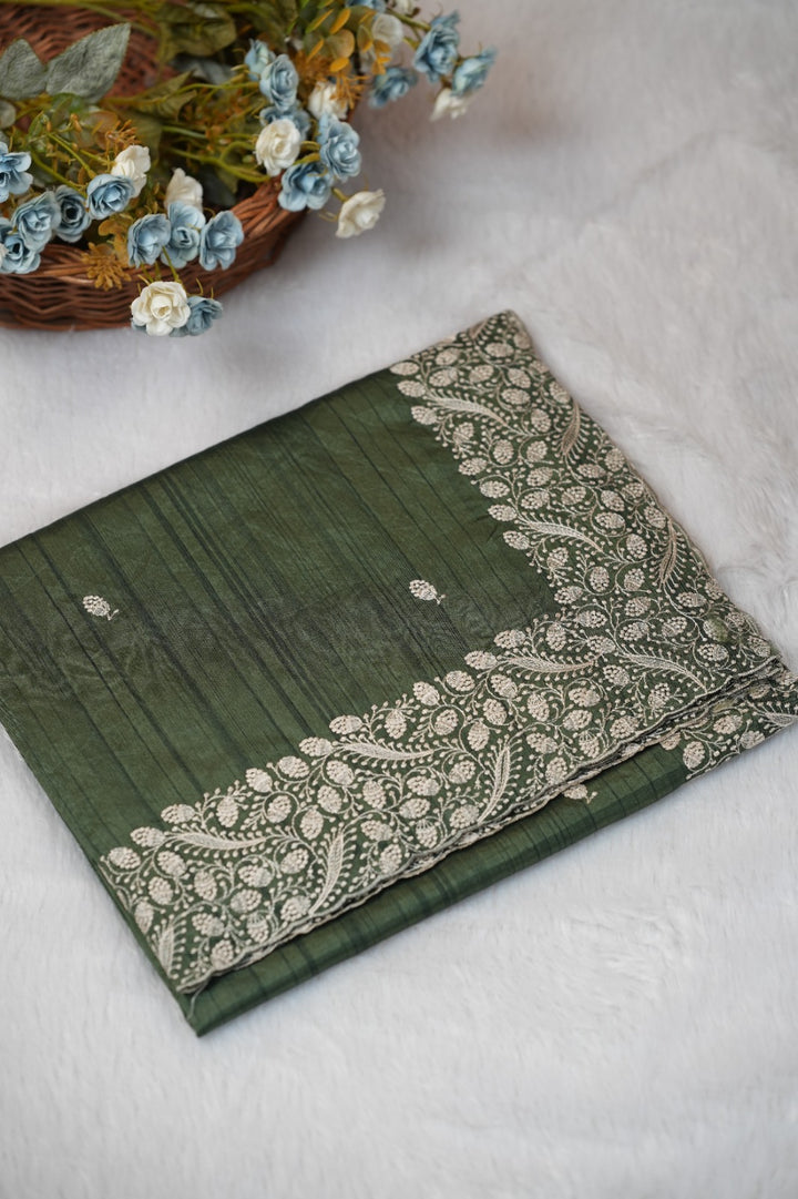 Semi Tussar Saree TSA5221
