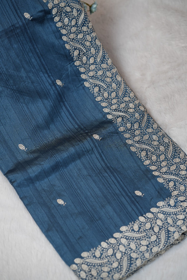 Semi Tussar Saree TSA5221