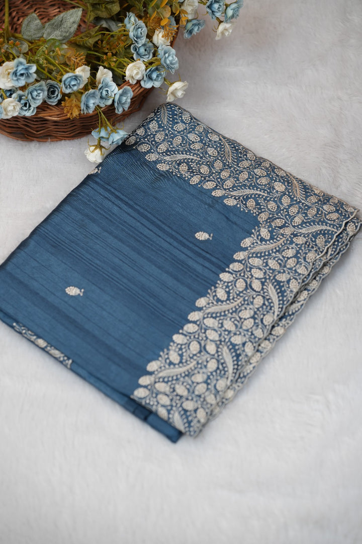 Semi Tussar Saree TSA5221