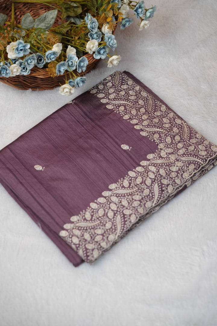 Semi Tussar Saree TSA5221