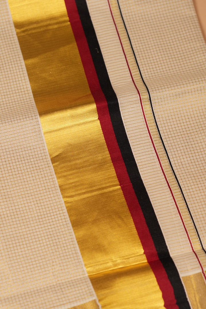 Kerala Tissue Cotton Saree TSA05229