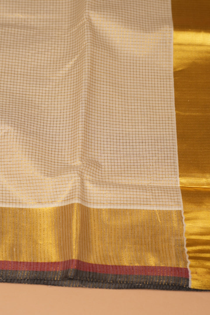 Kerala Tissue Cotton Saree TSA05229