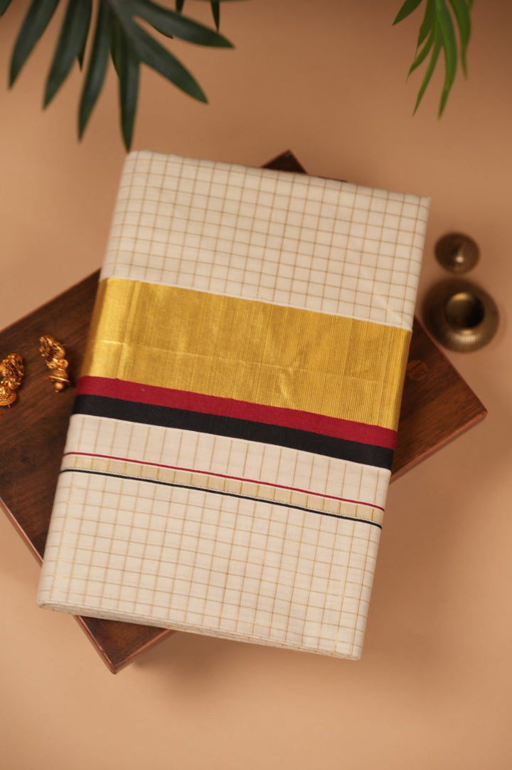 Kerala Tissue Cotton Saree TSA05229
