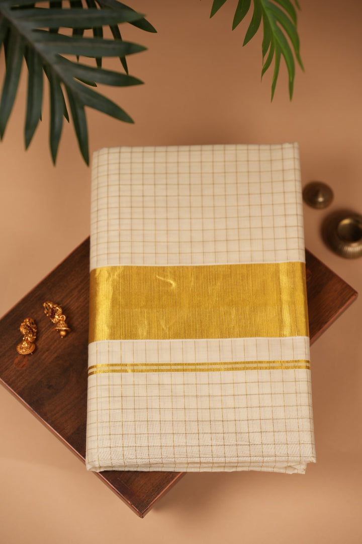 Kerala Tissue Cotton Saree TSA05229