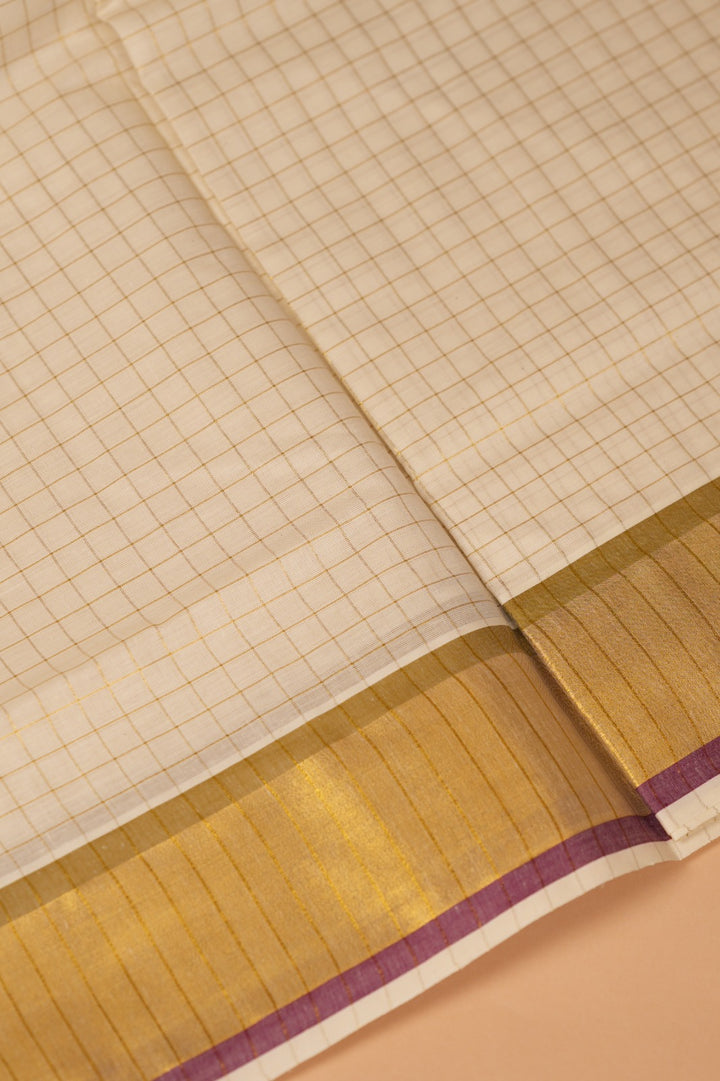 Kerala Tissue Cotton Saree TSA05229