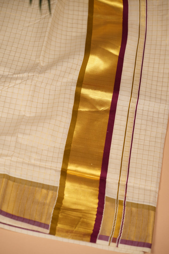 Kerala Tissue Cotton Saree TSA05229