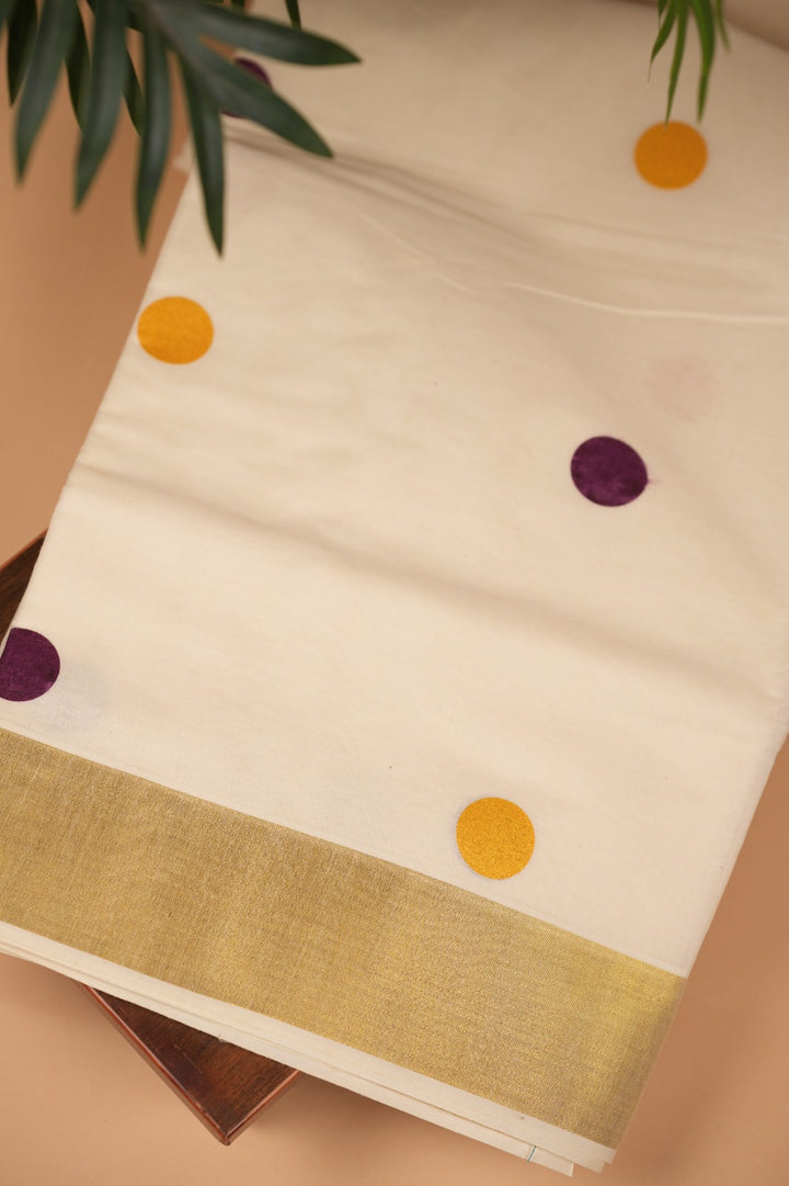 Kerala Tissue Cotton Saree TSA05229