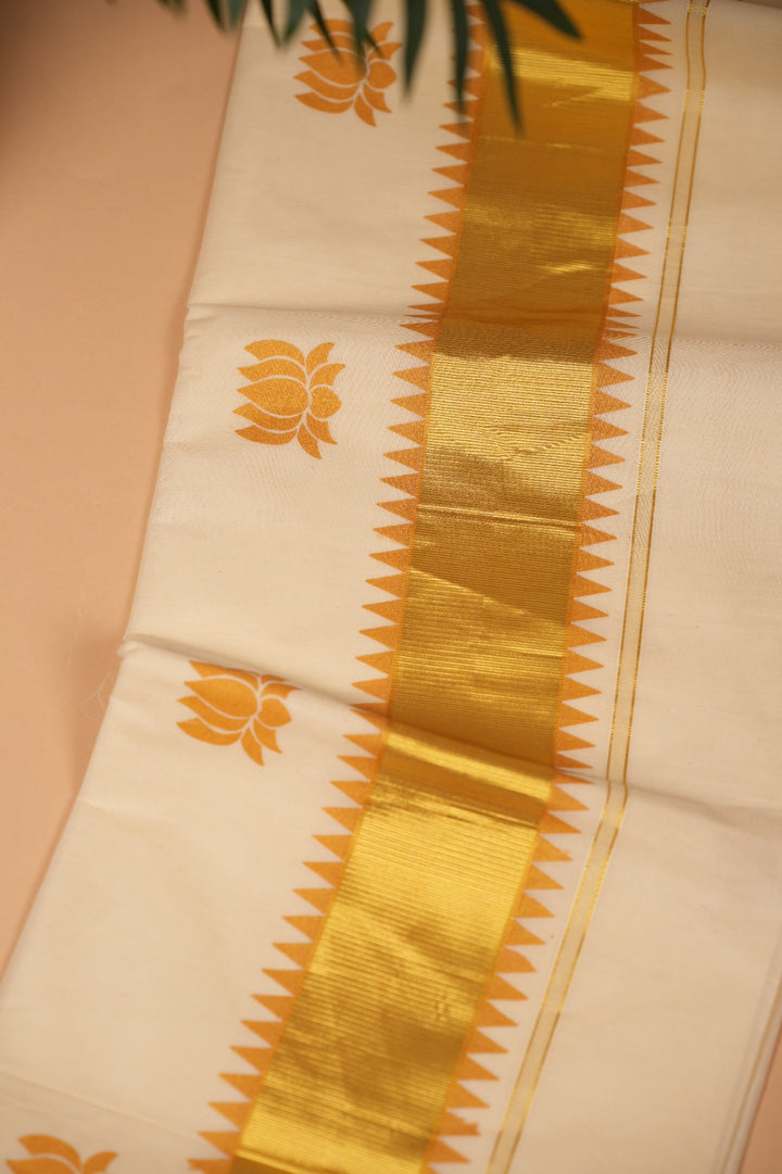 Kerala Cotton Saree TSA05229