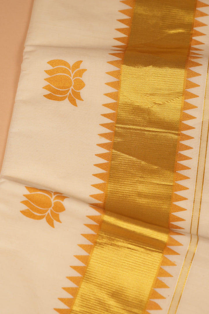 Kerala Cotton Saree TSA05229