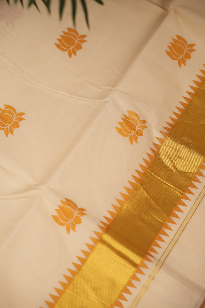 Kerala Cotton Saree TSA05229