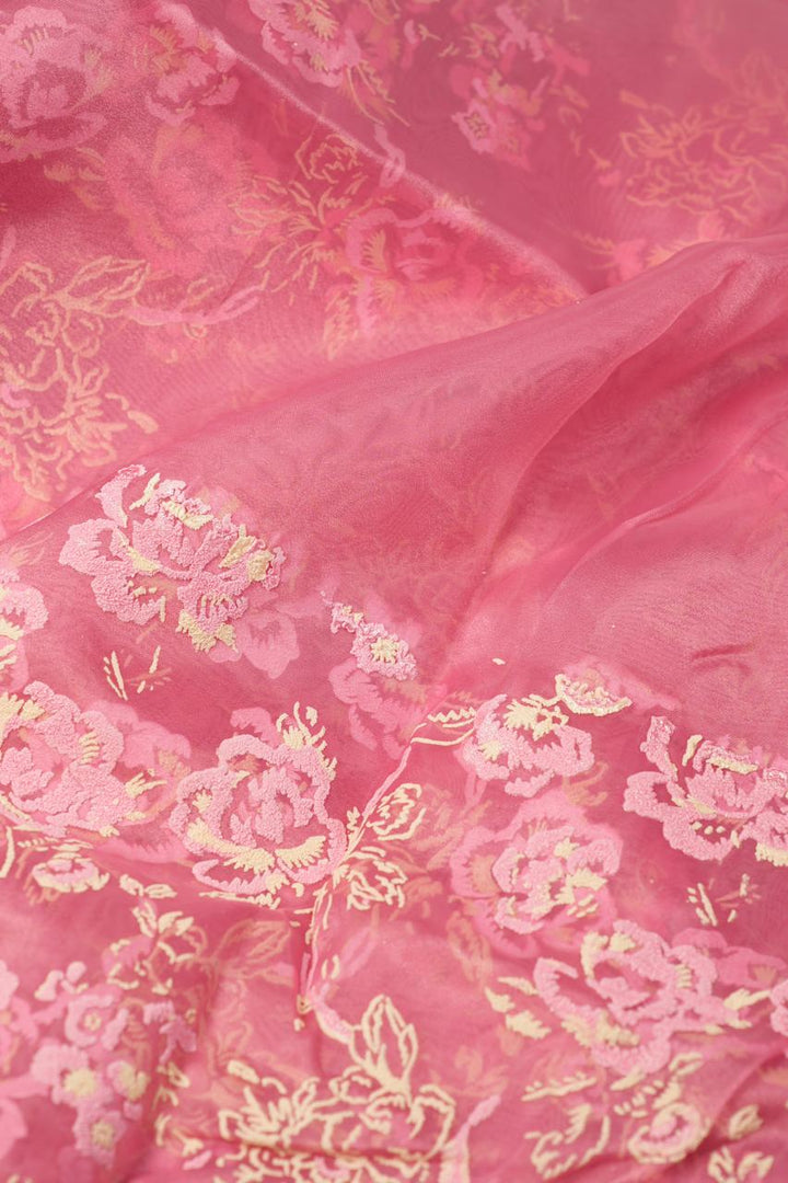 Glass Organza Saree TSA05231